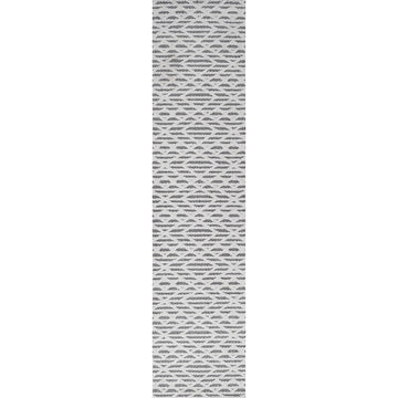 Ararat High-low Pile Moroccan Diamond Modern Indoor/outdoor Area Rug